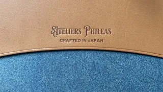 Leather A5 Notebook Cover: Yokohama by Ateliers Phileas