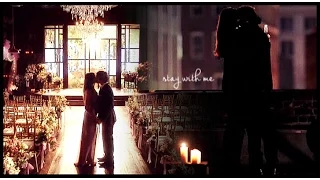 stay with me | damon&elena.