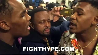 (MUST SEE!!!) DANIEL JACOBS AND JERMALL CHARLO GO AT IT IN HEATED CONFRONTATION