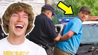 I Hired Cops To Arrest My Friends!