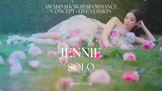 JENNIE - INTRO + SOLO + DANCE BREAK (Award Show Performance Concept) • Live Crowd Version