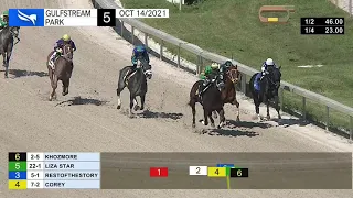 Gulfstream Park Carrera 5 - 14 de Octubre 2021