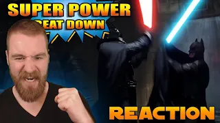 BATMAN vs DARTH VADER - Super Power Beat Down - Reaction