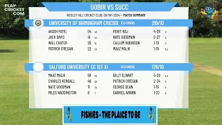 University of Birmingham Cricsoc v Salford University CC 2nd XI