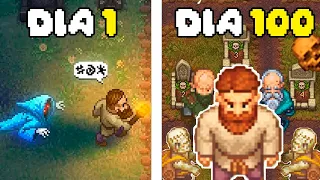 Eu joguei 100 dias em Graveyard Keeper!