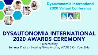 Dysautonomia International 2020 Awards Ceremony