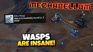 WASPS ARE STILL BEING UNDERESTIMATED (Elite Wasp Recruitment) | Mechabellum Gameplay Review