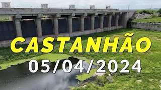 Sensacional Açude Castanhão Dados Atualizados Hoje 05/04/2024 Alto Santo - Jaguaribara Ceará