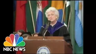 Barbara Bush Delivers Wellesley College Commencement Speech | NBC News