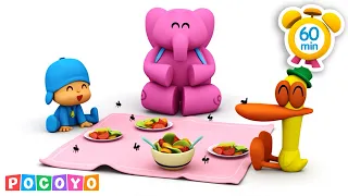 😱Oh no! There are flies at the picnic - how difficult! 🪰 | Pocoyo English | Cartoons