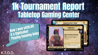 Cunning Boba Fett - 1K Tournament Report - 1st Place | Star Wars Unlimited
