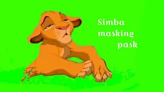 Simba masking #2