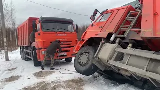 ЭВАКУАЦИЯ КАМАЗА И ВНЕДОРОЖНИКА | ВОВАНКРАН