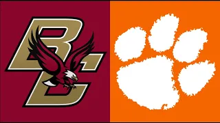 2020 College Football:  Boston College vs. (#1) Clemson (Full Game)