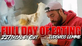 FULL DAY OF EATING DI LUDOVICO LEMME - 2271 KCAL DI CUT