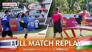 Teqball Tour - Koh Samui | Gala match | Hungary vs Thailand | Presented by Dafanews