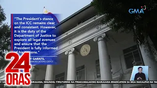 PCO - 'Di nagbabago ang posisyon ni PBBM sa ICC pero tinitiyak ng DOJ n informed siya... | 24 Oras