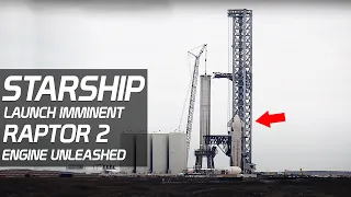 SpaceX Starship Launch Imminent Raptor 2 Engine ready and New Starlink Premium