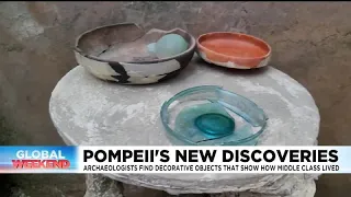 Pompeii: New discoveries lift lid on lives of Roman city's middle class