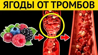 10 разжижающих ЯГОД, которые навечно избавят от ТРОМБОВ и АТЕРОСКЛЕРОЗА!