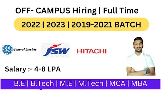 Latest Off Campus Hiring 2022 || Fresher/Final Year || @engineeringjobs999 #Fresherjobs #corejobs #