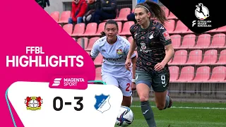 Bayer 04 Leverkusen - TSG Hoffenheim | Highlights FLYERALARM Frauen-Bundesliga 21/22