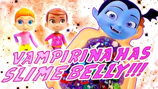 Vampirina Has Slime Belly with Toy Surprises at the Scare B&B! W/ Poppy and Bridget