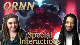 Arcane fans react to Ornn Special Interactions | League Of Legends