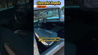 The history of the Chevrolet Impala (1958).#shorts