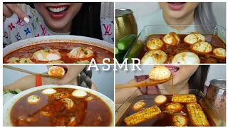 ASMR eating soft boiled eggs 🤗