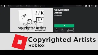 Who Copied My Drawing??? – Roblox Copyrighted Artists #1