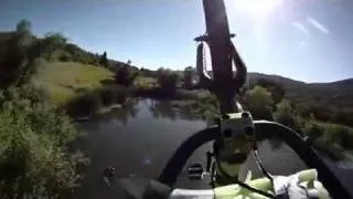 Awesome Bike Lake Jumping Must Watch (HQ)