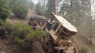 SmokeyFiredozer #MckinneyFire Siskiyou Crest