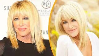 Suzanne Somers enfrenta dolor severo después de una caída repentina