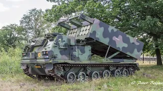 American M270 MLRS deployed in Donbas for the first time.