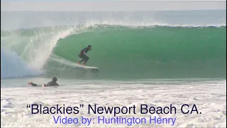 "Blackies"  Newport Beach, CA. 12-28-2023 surfing party!