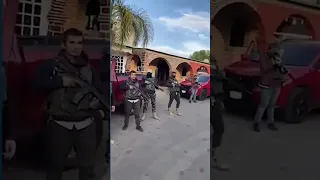 Con super ametralladora, Cártel Jalisco Nueva Generación  cuida a "El Mencho" del Ejército