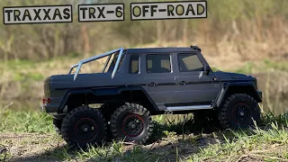 RC Adventure off-road TRAXXAS TRX-6, dirt on rc suv | TRAXXAS TRX-6 Mercedes-Benz G 63