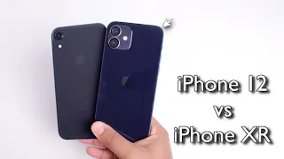 iPhone XR vs iPhone 12 COMPARISON in 2023 with iOS 17, what are their DIFFERENCES? - RUBEN TECH !