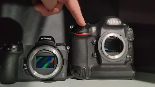 shutter speed sounds Nikon z6 vs Nikon D4