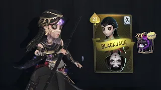 Identity V | THE NEW SKIN FOR ANTIQUARIAN IS FIRE! | "Crow" Gameplay Blackjack Mode