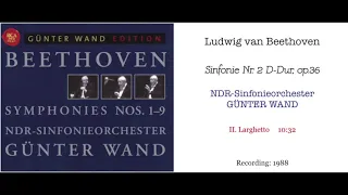 BEETHOVEN: Symphony No.2 in D major, Op.36/NDR-Sinfonieorchester/GUNTER WAND