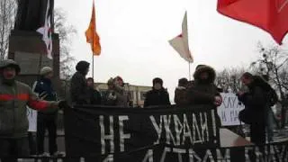 Митинг 5 декабря  Калининград. Выступление Зелинской.