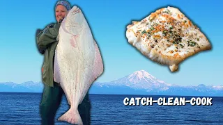 EPIC Day Halibut Fishing in Alaska! (Grilled 2 Ways)