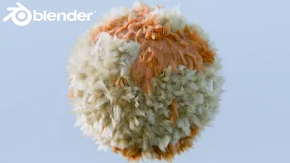 Abstract Fur Animation In Blender 3D