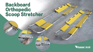 Separate Type Scoop Stretcher - Aluminium Alloy Material and Length Adjustable