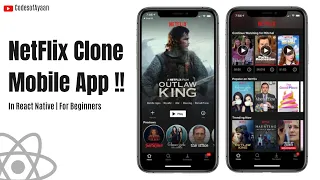 🔴Netflix App in React Native | Home Screen and Api Integration | For Beginners