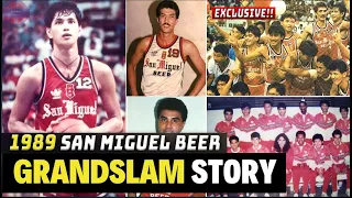 1989 SAN MIGUEL BEERMEN GRANDSLAM STORY | Paano Naging Dominante sa PBA noong 80s?