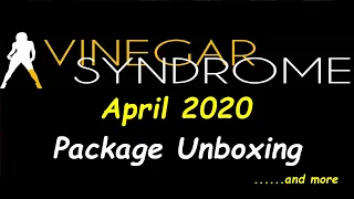 Vinegar Syndrome April 2020 Package Unboxing & More