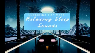 Relaxing Sleep Sounds - Night Trouble SLOWED  - Petit Biscuit - 2.5 HOURS  | Animated Background |